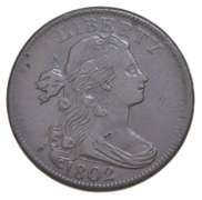 1802 Draped Bust Large Cent - S.241 - No Stems