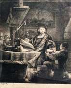 Rembrandt, original rare edition gravure