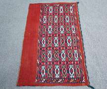 Semi Antique Persian Turkman 3.8x2.5