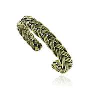 Braided Bangle Bracelet