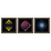 Okta - Stri, Planetary, et Ondocto - Re by Vasarely (1908-1997)