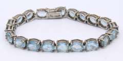 Group Lot of 3 Vintage 925 Sterling Silver Bracelets