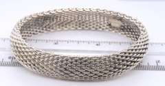 Tiffany & Co Somerset Mesh Bangle Bracelet