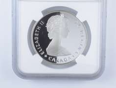 PF70 UCAM 1985 Canada $1 Silver - National Parks Centennial Graded NGC