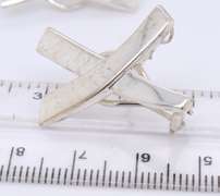 Tiffany & Co Graffiti X Earclip Earrings
