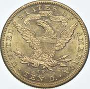 1891-CC $10 Liberty Head Gold Eagle