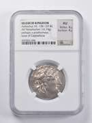AU 138-129 BC Seleucid Kingdom AR Tetradrachm NGC Ancients
