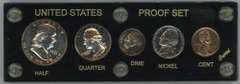 Superb Gem 1951 5-pc Proof Set in custom holder