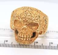 925 Sterling Silver Skull Ring