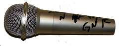Guns N Roses Autographed Facsimile Signed Microphone
