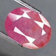 Rare! 2.36ct reddish pink Sapphire
