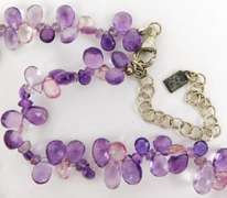 Beautiful Amethyst Cluster Necklace