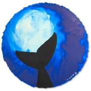 Whale Tail In The Deep by Wyland Original