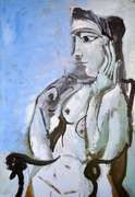 Pablo Picasso, The Nude Woman In An Armchair
