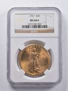 MS66* STAR 1927 $20 Saint-Gaudens Gold Double Eagle NGC