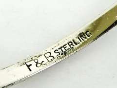 Antique Sterling Lorgnette & Chain