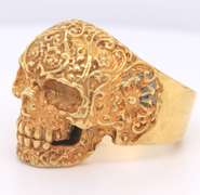 925 Sterling Silver Skull Ring