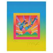 Cosmic Flyer on Blends by Peter Max