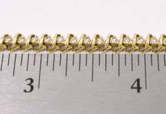 Dazzling Diamond Bracelet In 14K Yellow Gold