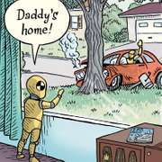 Daddy's Home by Bizarro
