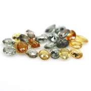 Vibrant! 6.97ct pure Songean Sapphire set