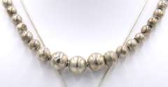 Lot of 2 Vintage 925 Sterling Silver Necklaces