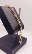 14kt Solid Yellow Gold Link Bracelet