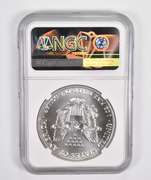 MS70 1992 American Silver Eagle - Graded NGC
