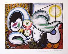 Pablo Picasso, Reclining Nude With Sun