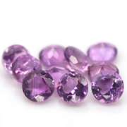 Glittering 18.79ct round cut Brazilian Amethyst set
