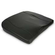 Car Memory Foam Heighten Cushion Pad Black Breathable