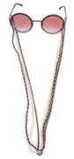 Authentic Chanel Burgandy Pearl Chain Around Sunglasses