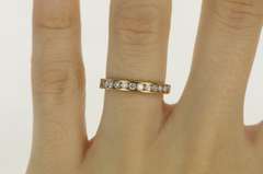 Gold Filled 1.5mm Tiger's Eye Beaded Retro Chain Link Necklace