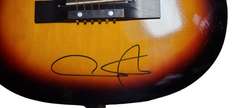Carlos Santana Autographed Tobacco Sunburst Ashthorpe Acoustic Guitar ACOA