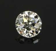 GIA 0.74 Ct Round Brilliant Cut J Color, I1 Clarity Diamond