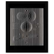 Manipur de la serie Ondulatoires by Vasarely (1908-1997)