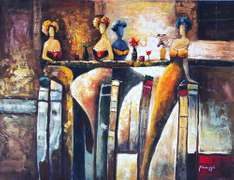 UNUQUE BEAUTIFUL PAINTING ON CANVAS