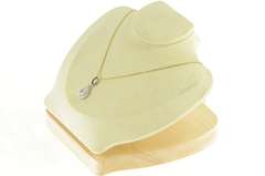 18K White Gold 2.09 Ctw Pear 1.40 Ct VS Diamond Halo Pendant