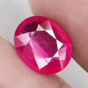 Stunning 4.36ct reddish pink Ruby