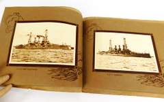 1912 U.S.. Atlantic Fleet Scrapbook, Naval Photos