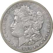 1899-S Morgan Silver Dollar