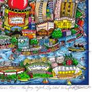 There's Music In NY, NJ, & LI Too (Orange) by Fazzino, Charles