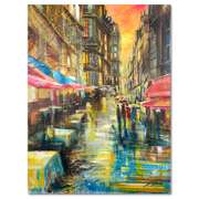 Rainy Afternoon in Paris by Suljakov Original