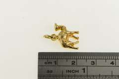 14K Yellow Gold 3D Camel Desert Animal Endurance Symbol Charm/Pendant