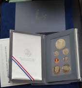 1991 Silver Prestige Proof Set In OGP