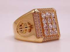 14kt Solid Yellow Gold Men's Ring