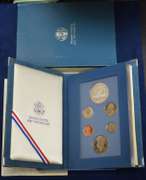 1987 Silver Prestige Proof Set In OGP