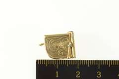 14K Yellow Gold 3D Articulated Slot Machine Souvenir Charm/Pendant