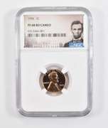 PF68 RD CAM 1955 Lincoln Wheat Cent - Graded NGC