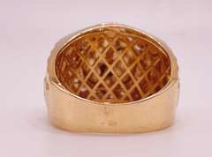 14kt Solid Yellow Gold Men's Ring